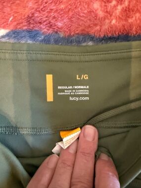 Lucy Olive Green Walkabout Pants